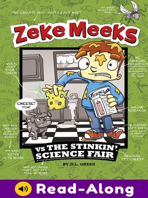cover image of Zeke Meeks vs the Stinkin' Science Fair